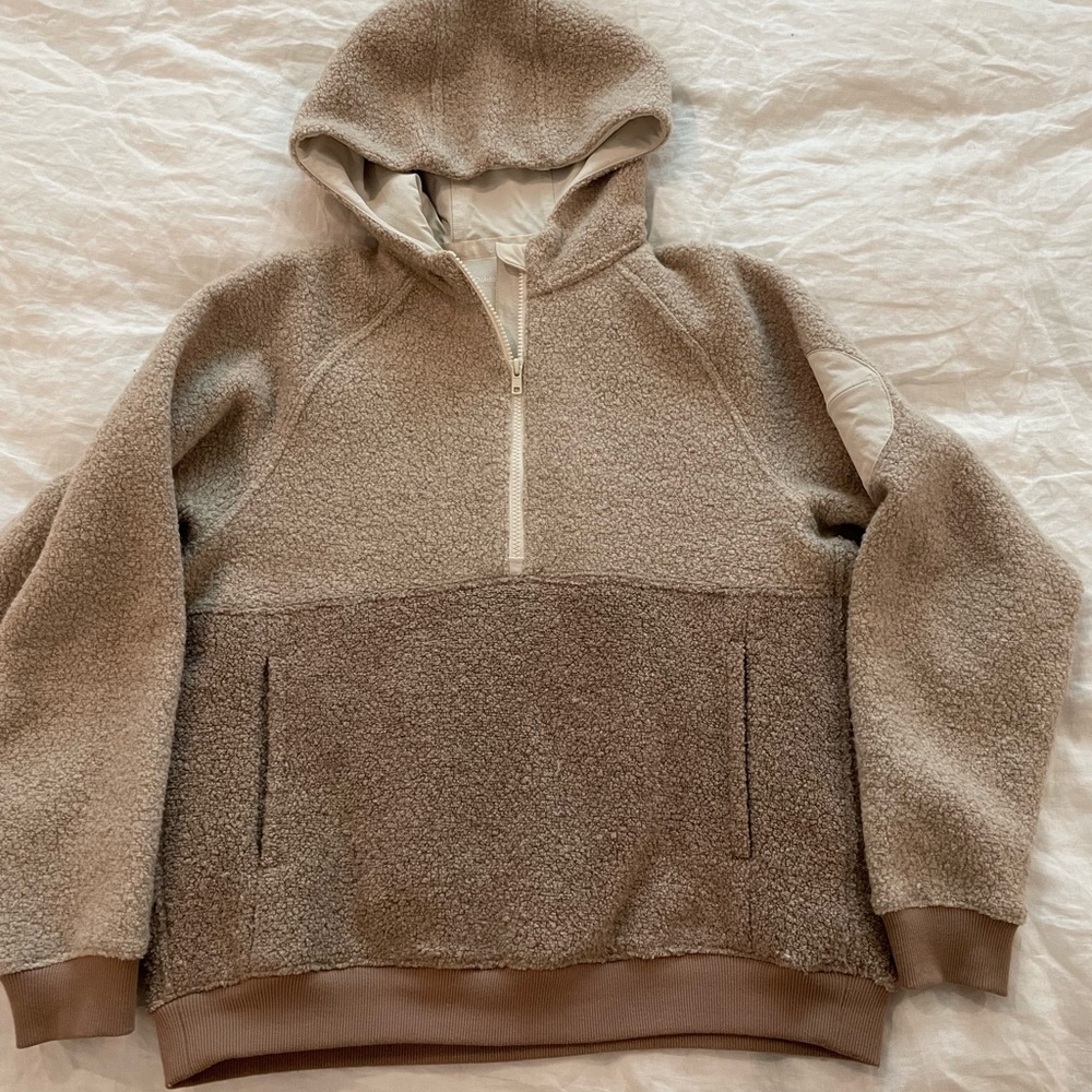 Outdoor Voices fleece half zip size M